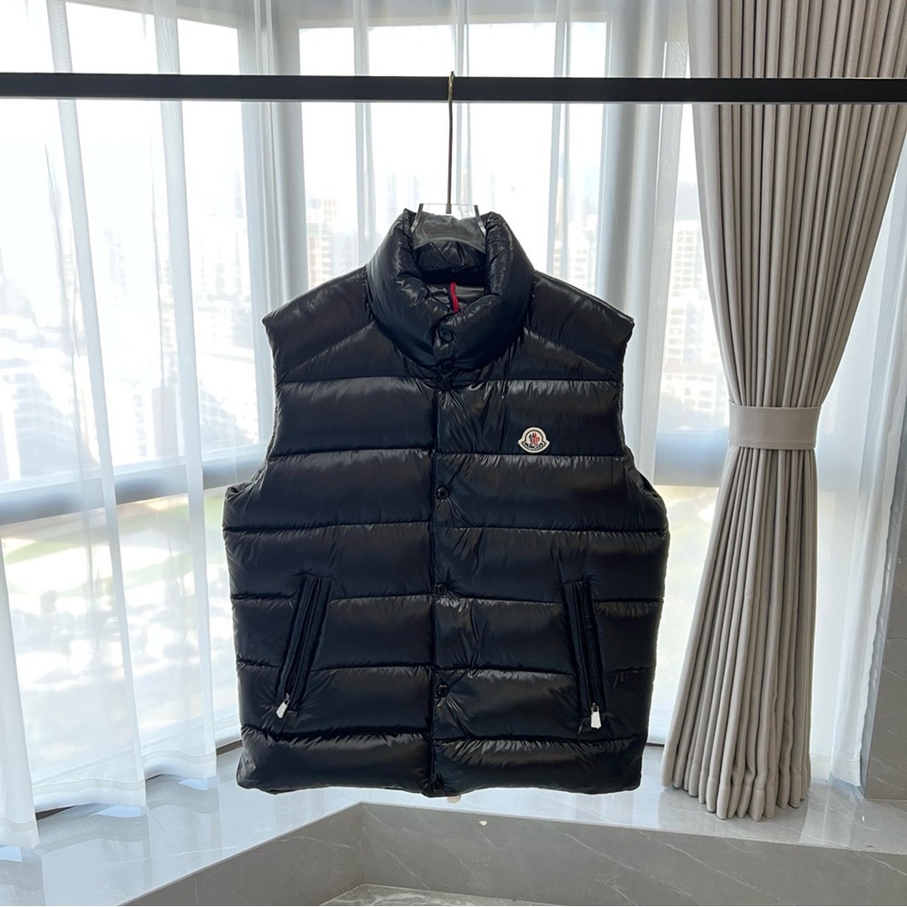 Moncler Men's Black Puffer Vest